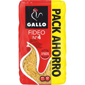 fideo N.4 paquete 675 g - Gallo