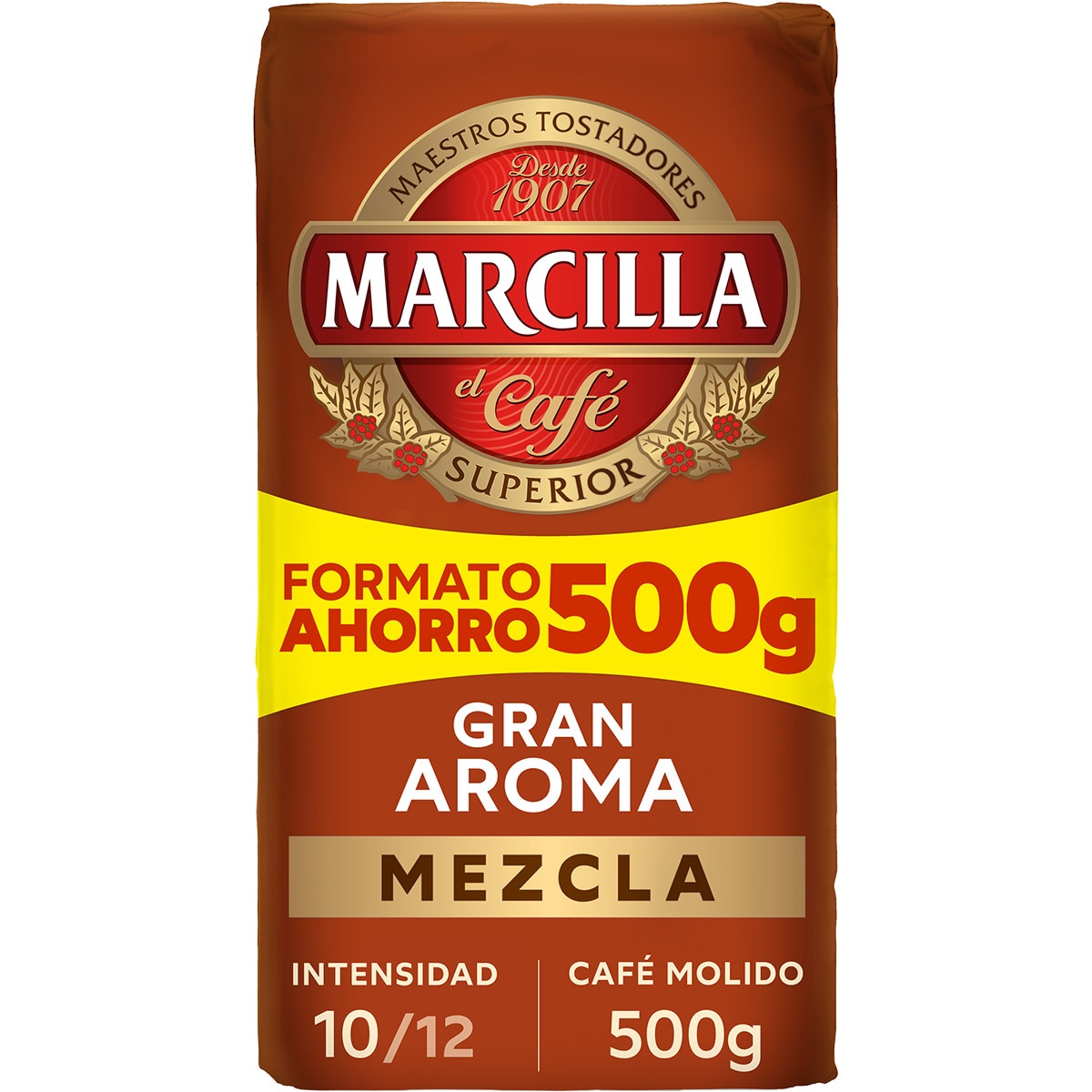 café molido mezcla intensidad 10 paquete 500 g