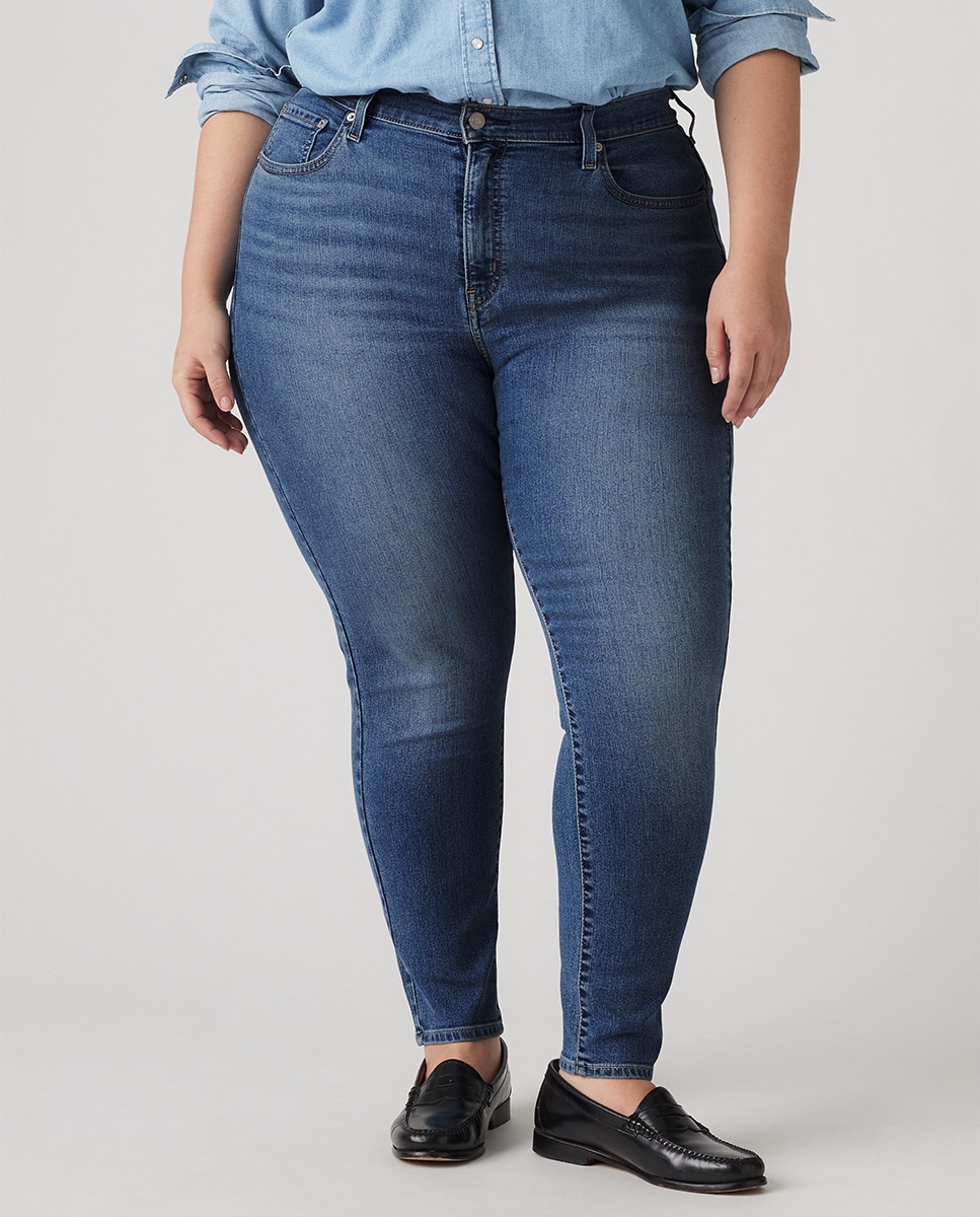 Jeans Skinny 721™ High Rise Skinny de Cintura Subida Azul-marinho-2