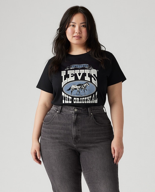 Imagem 0 de T-shirt de mulher com manga curta e decote redondo