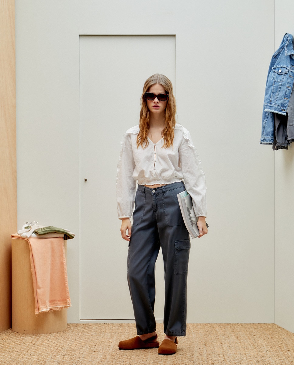 green coast vaqueros mujer