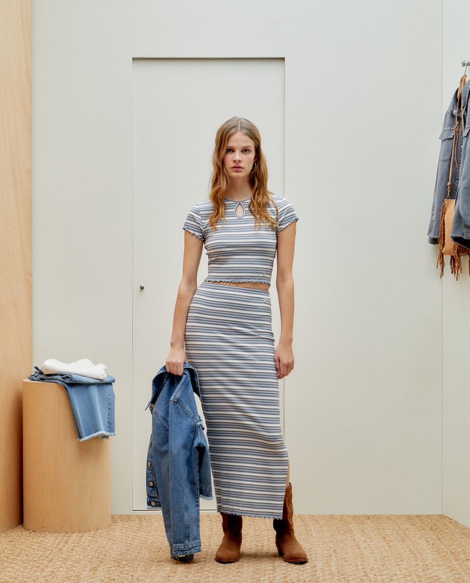 Faldas Largas Faldas Midi El Corte Ingles Faldas Midi Naf Naf El