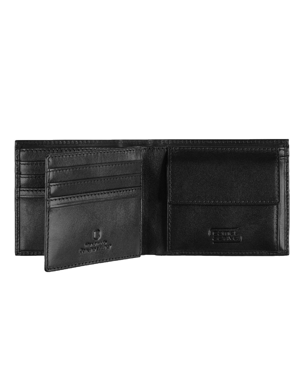 Porta Notas Tradicional Linha Wood Pequeno Preto-3