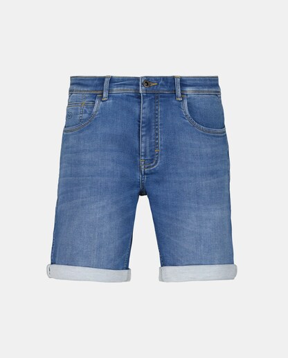 Imagen 0 de Bermuda de hombre 5 bolsillos knit denim