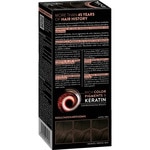 tinte coloración permanente color 3.1 Castaño oscuro con mascarilla de keratina Box 1 Einheit