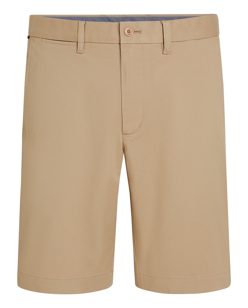 Bermudas Lisas Brooklin Fit Tamanhos Grandes Bege-5
