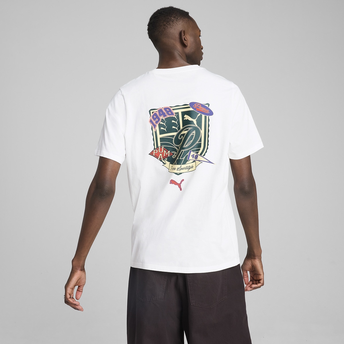 T-shirt de Homem Sports Legacy Graphic Tee Branco-2