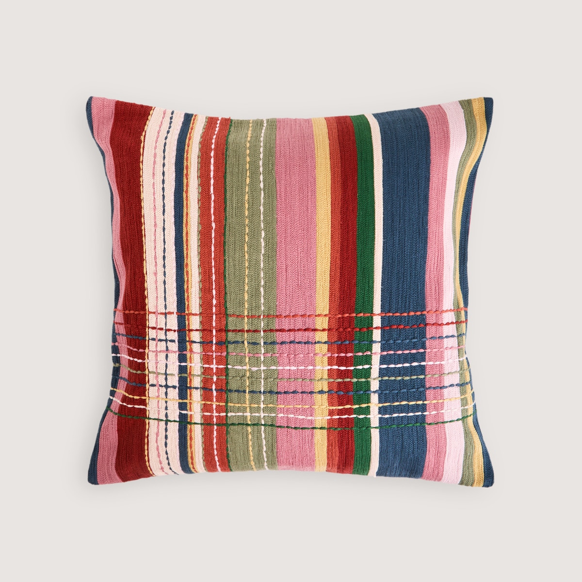 Almofada Decorativa com Bordado Turchi Multicolor-2