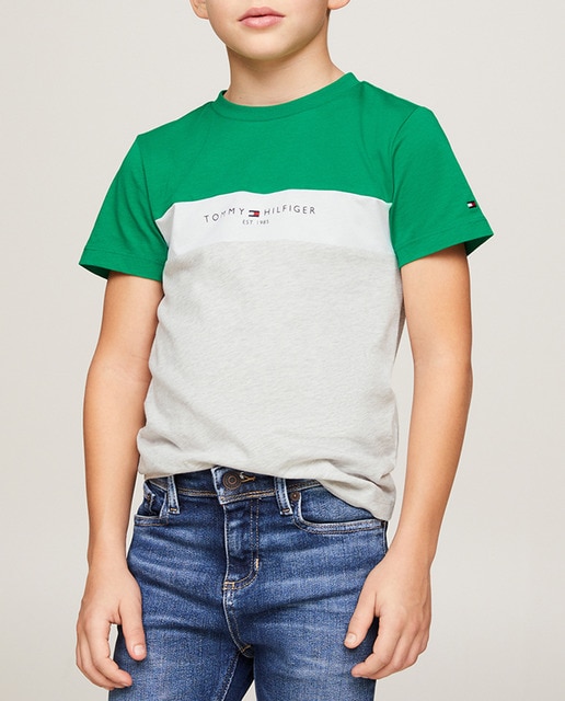 Imagen 0 de Camiseta de niño manga corta y cuello redondo