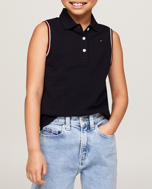 Imagen 0 de Polo de niña sin mangas