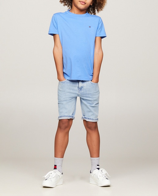 Imagen 0 de Pantalón vaquero de niño corto ajustado