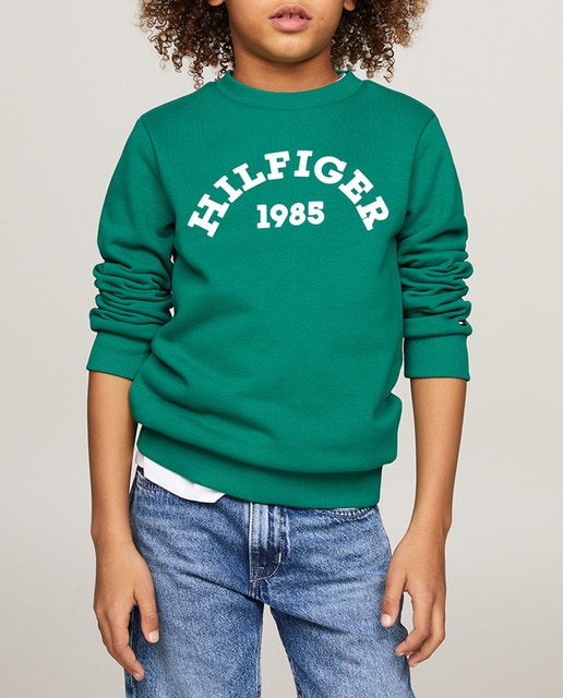 Imagen 0 de Sudadera de niño manga larga y cuello redondo