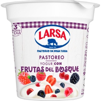 Iogurte Frutos dos Bosques embalagem 125 g - Larsa