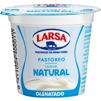Iogurte Natural embalagem 125 g - Larsa