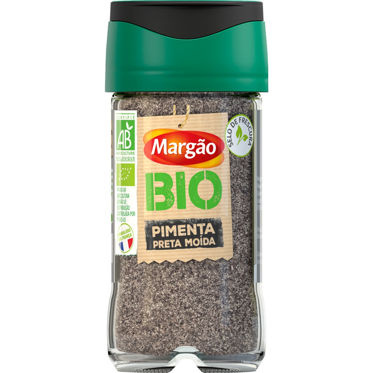 Bio Pimenta Preta Moída Biológica frasco 43 g