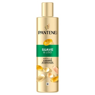 Champô Pro-V Active Nutri-Plex Miracle Suave e Liso embalagem 250 ml - Pantene