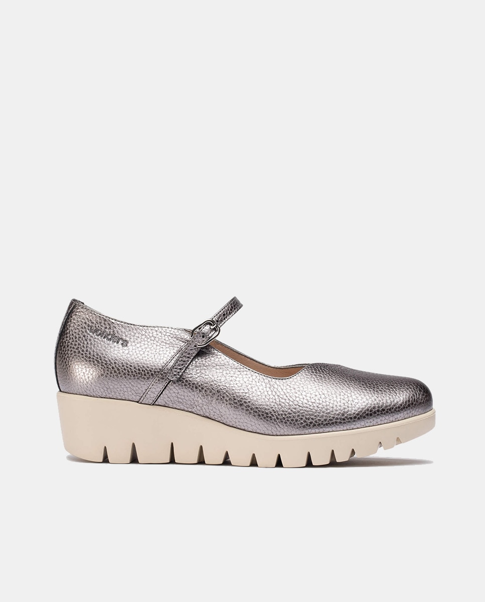 Sapatos Nora - Cru Prata-1