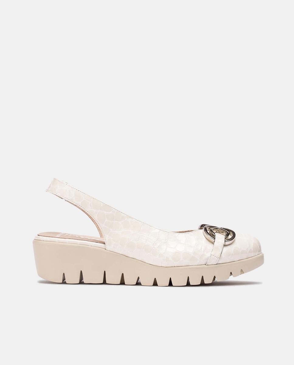 Sapatos Tipo Mules Gale Branco-1
