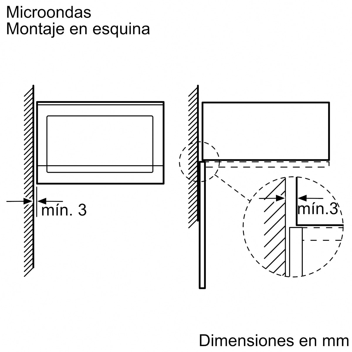 Micro-ondas Encastrável Siemens iQ300 BF520LMA1 de 800 W e de 20 Litros - Preto Preto-8
