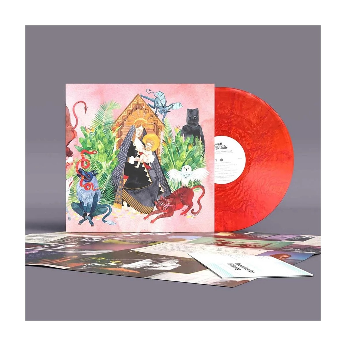 I love you, Honeybear (Edición Color) (LP-Vinilo) Rojo-1