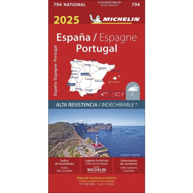 Imagen 0 de Mapa National Espana & Portugal 2025 17794 (Mapa en hojas)