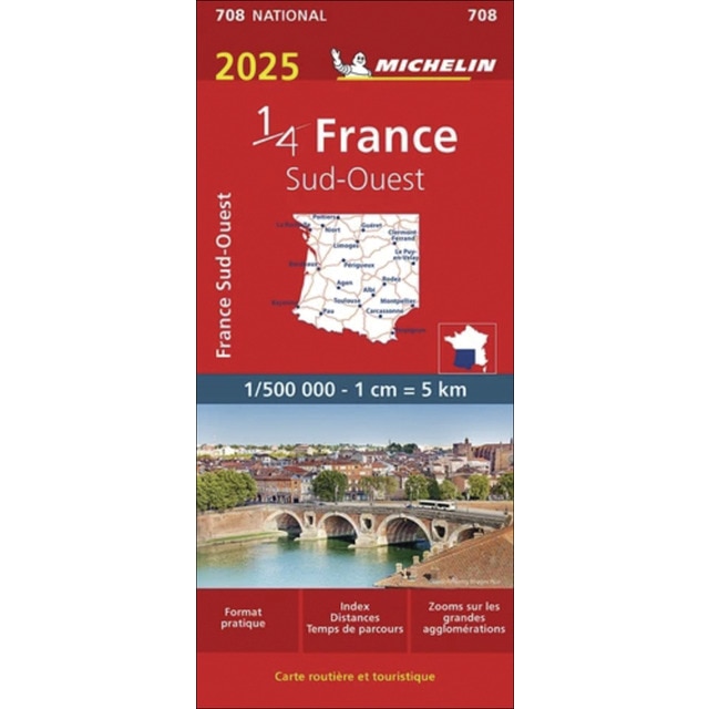 Imagem 0 de Mapa national france sud-ouest 11708 2025