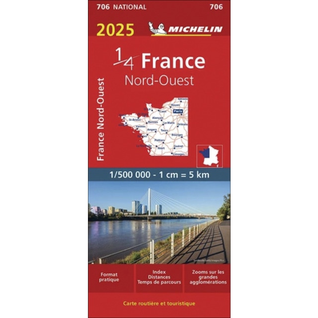 Imagem 0 de Mapa national france nord-ouest 11706 2025