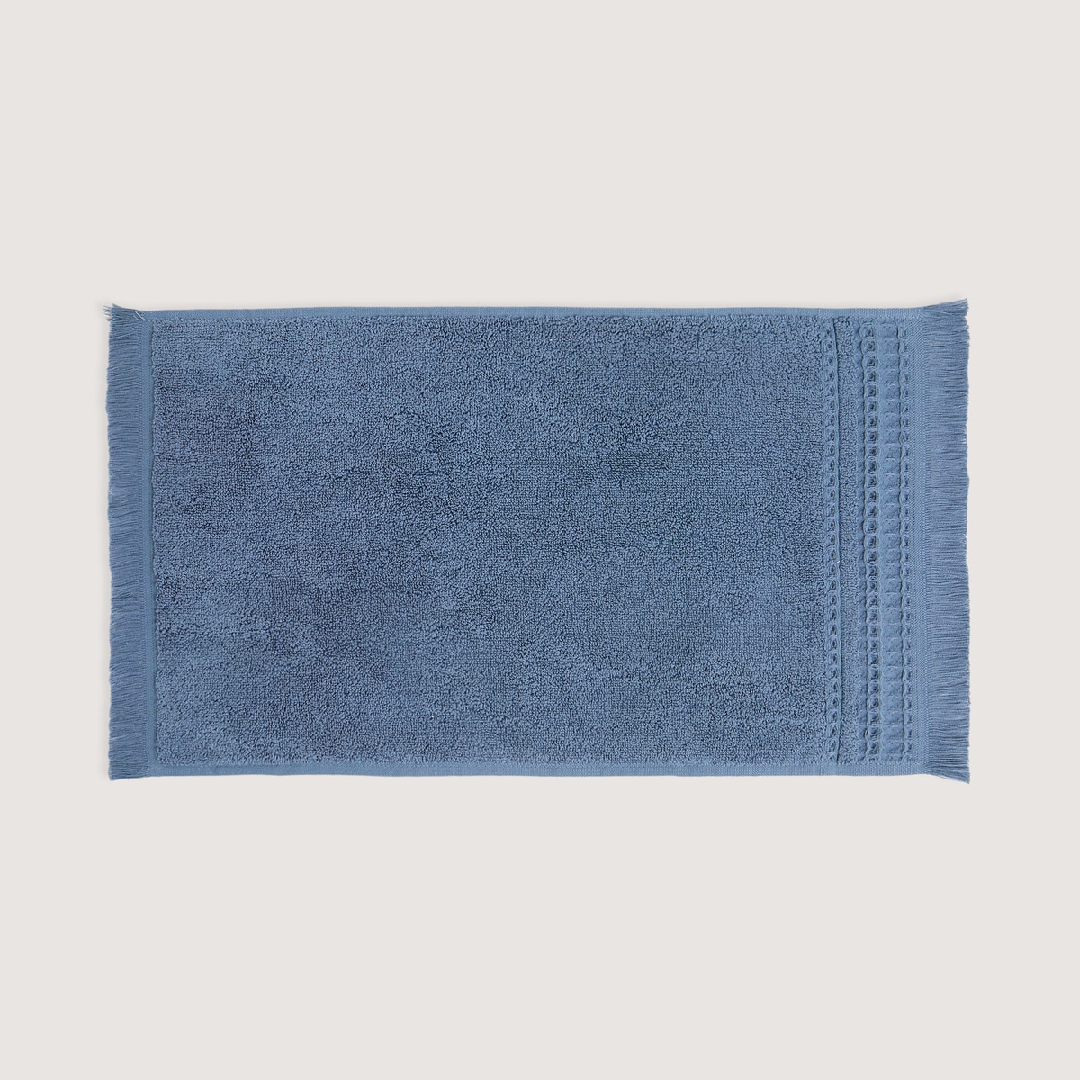 Toalha de Banho de Algodão Rastra - 500 g/m2 Azul-4