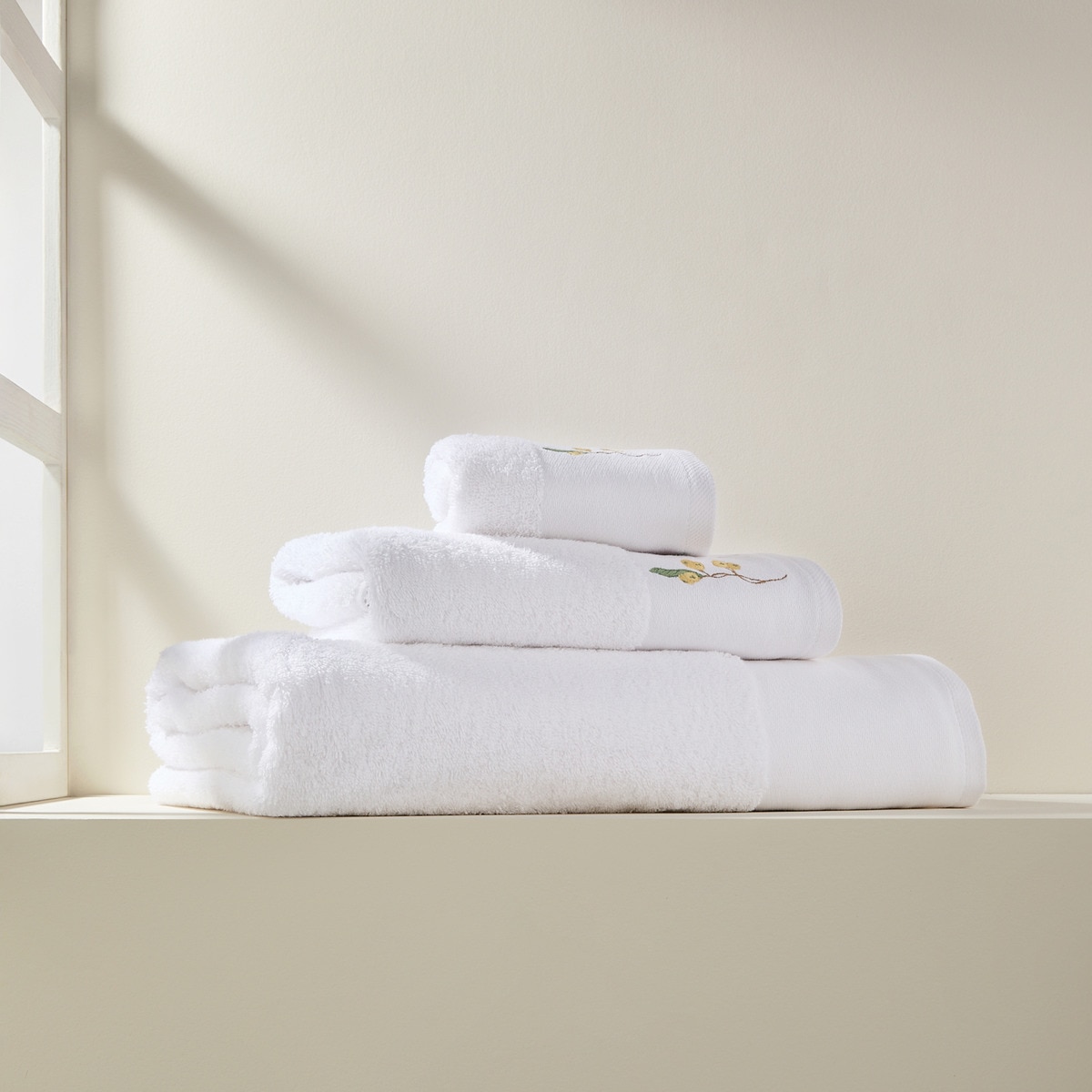 Toalha de Banho de Algodão 500 g/m2 Borguese B Branco-1
