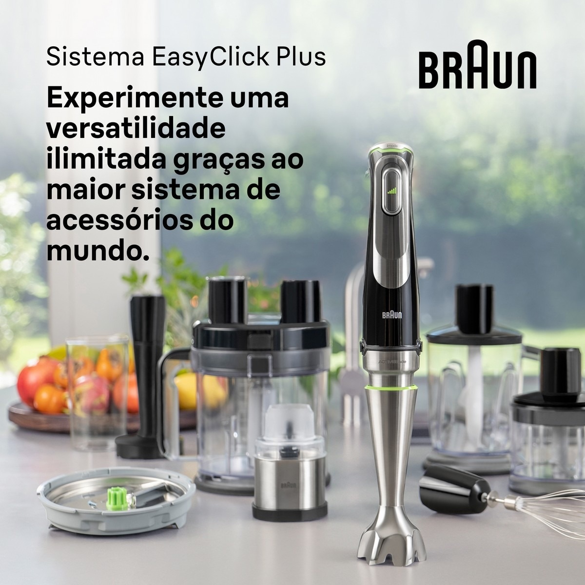 Varinha Mágica Braun MultiQuick 9 MQ 9187XLI de 1200 W com Acessórios - Preto Preto-6