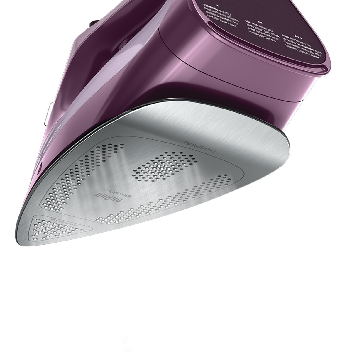 Ferro a Vapor Braun TexStyle 7 Pro SI7181VI de 3100 W Jato de Vapor 230 g/min com Base EloxalPlus - Roxo Violeta-4