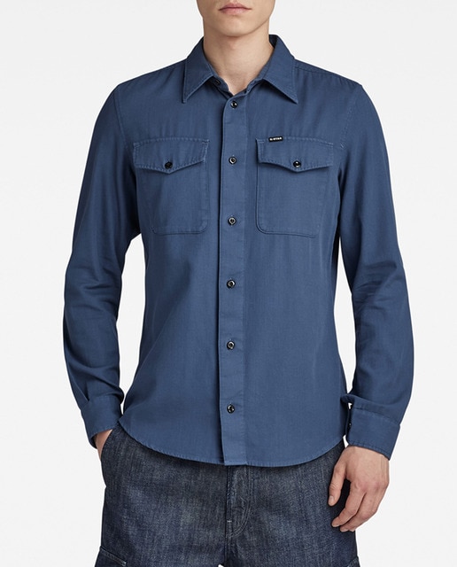 Imagen 0 de Camisa Marine Slim de hombre de corte ajustado