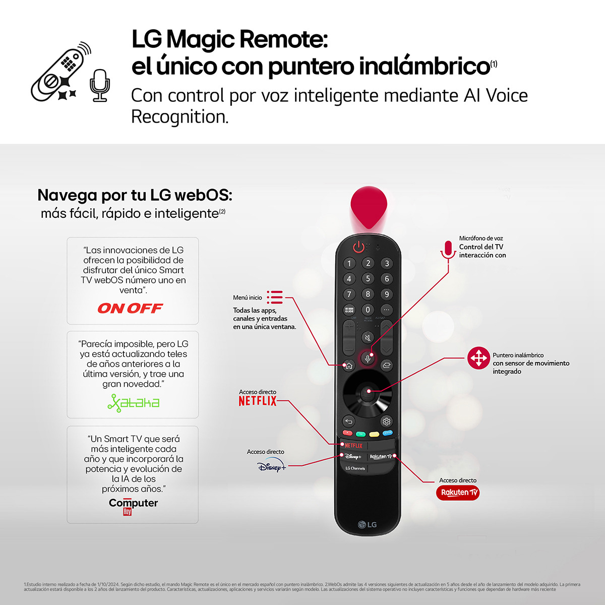 TV QNED MiniLED 189cm (75") LG 75QNED99T9B 8K con Smart TV WebOS24 Negro / Gris-8