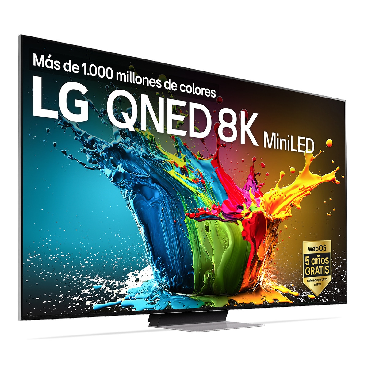 TV QNED MiniLED 189cm (75") LG 75QNED99T9B 8K con Smart TV WebOS24 Negro / Gris-1