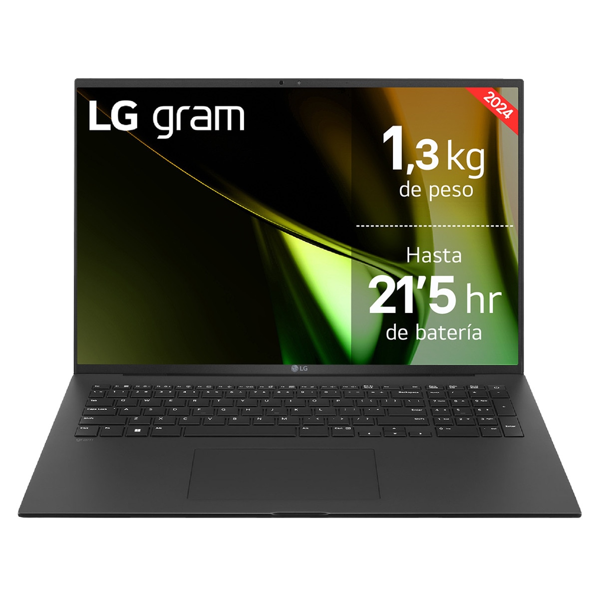 Portátil LG gram 17Z90S, Intel Core Ultra 7-155H, 32 GB, 1+1 TB SSD, 17", W11 Negro-1