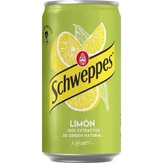 refresco de limón original con gas lata 25 cl - Schweppes