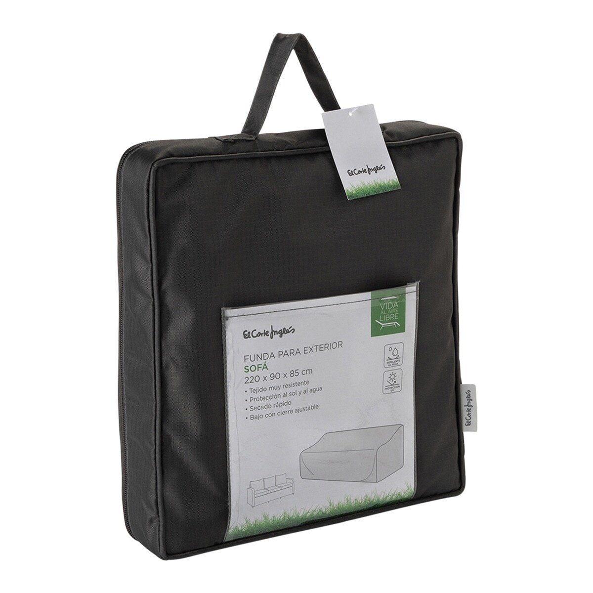 Capa para sofá de jardim Cover Cinzento-2