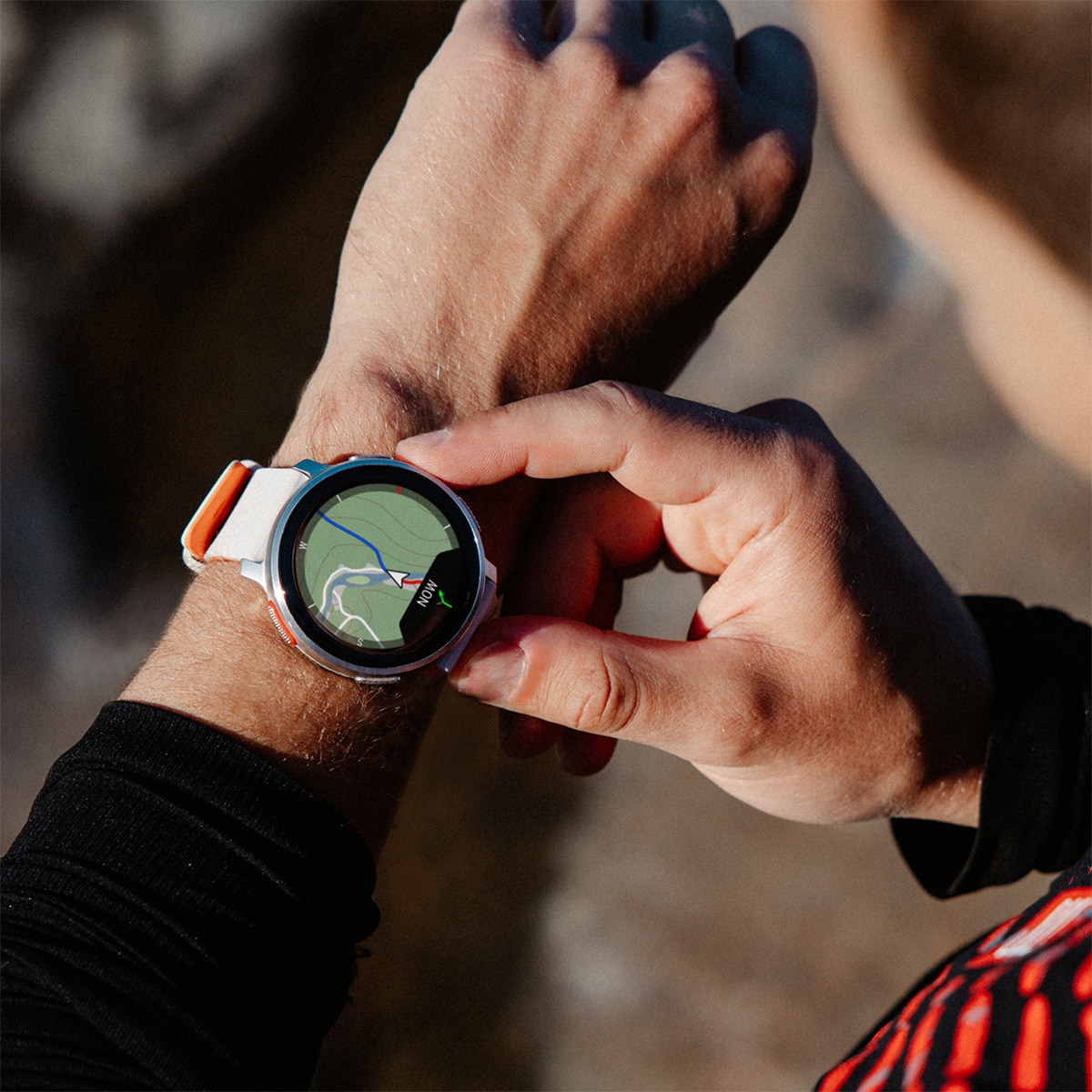 Relógio Smartwatch Vantage V3 Cinzento / Laranja-19