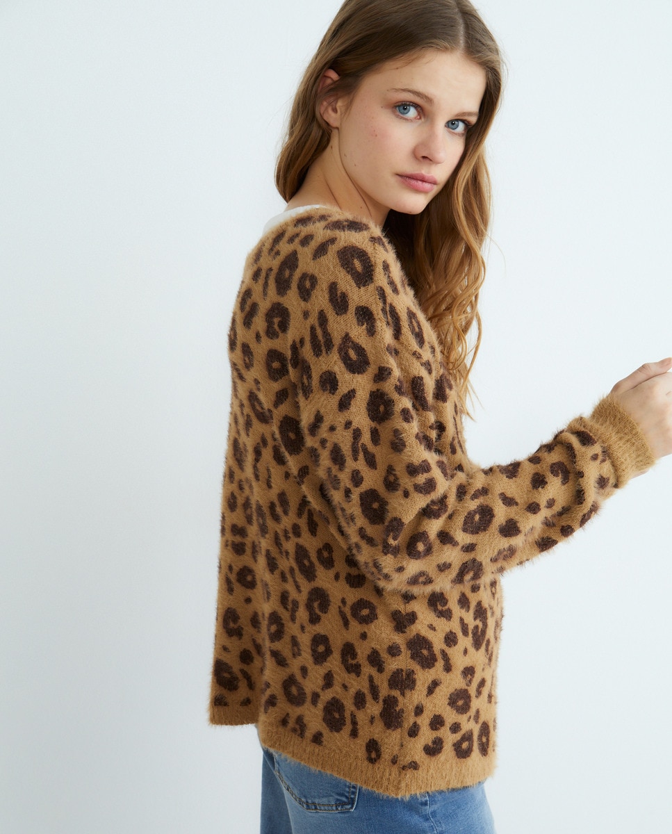 Cardigan Castanho-3