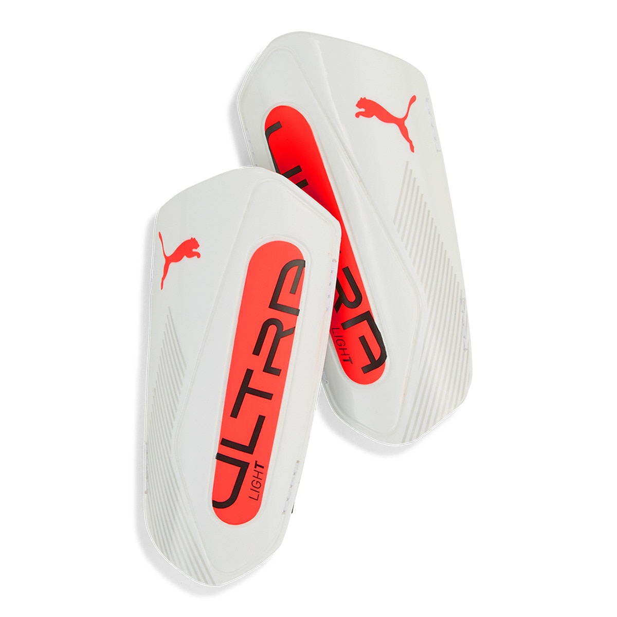 Caneleiras de Futebol Ultra Light Strap Branco-1