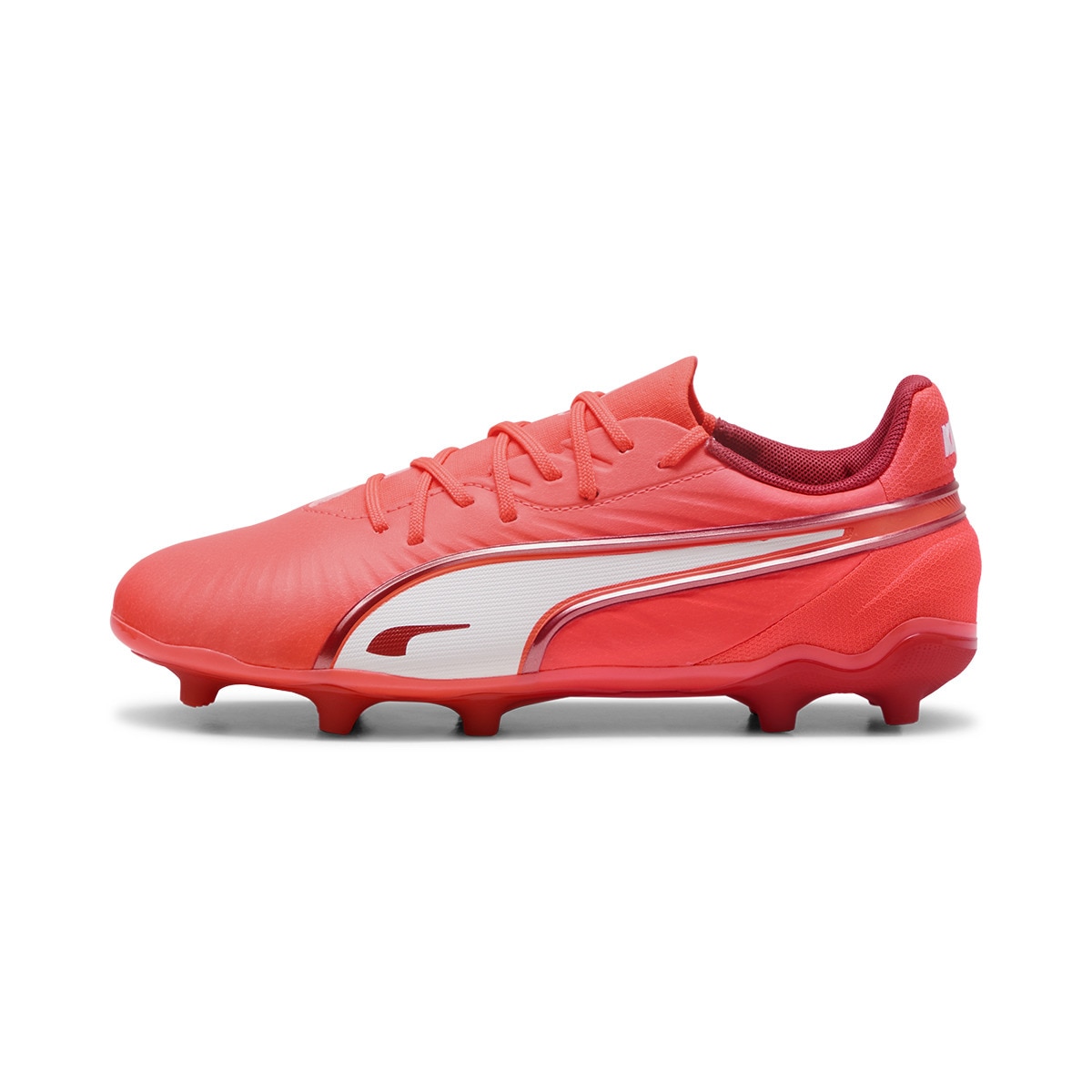 Chuteiras de Futebol de Criança King Match FG/AG Jr Vermelho-4