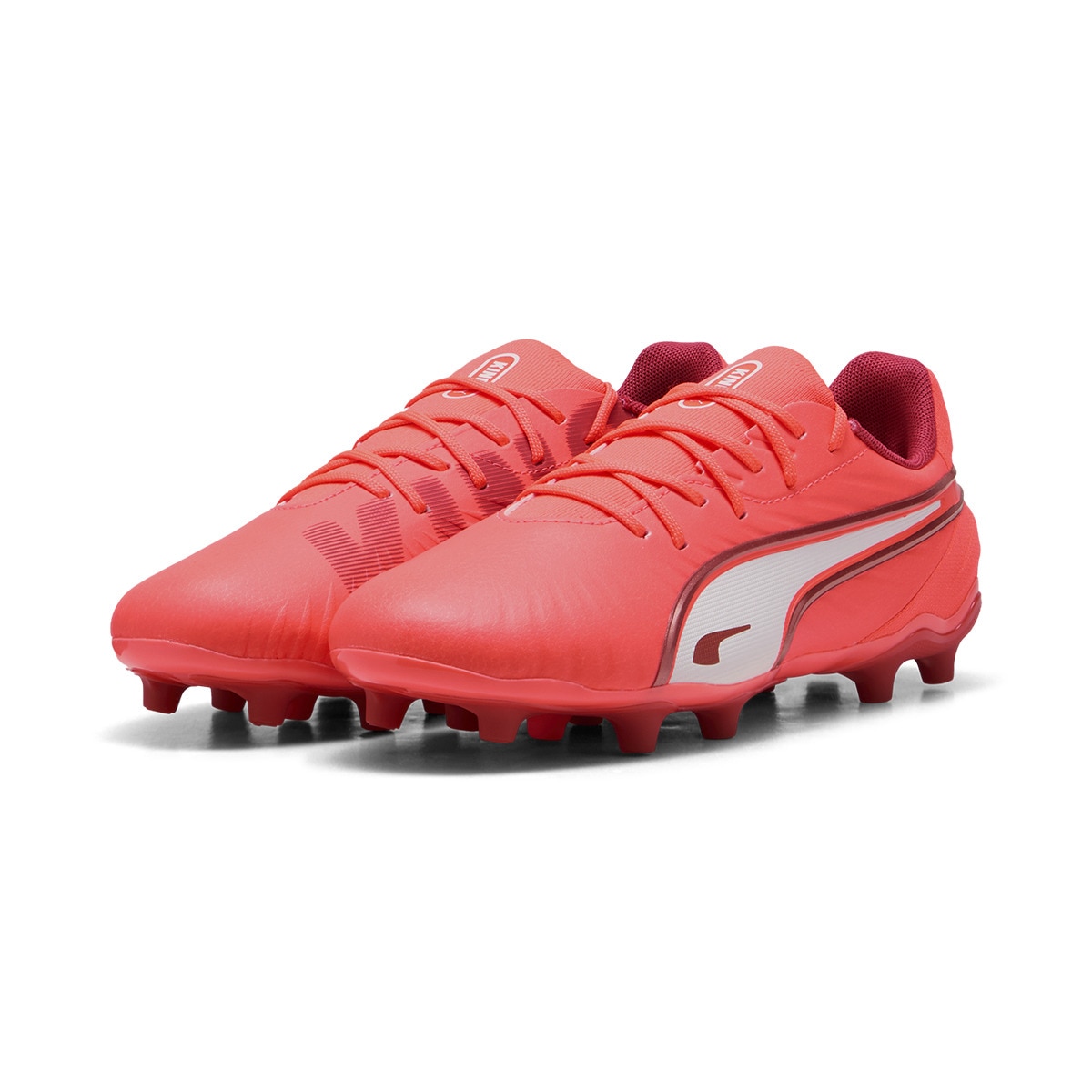 Chuteiras de Futebol de Criança King Match FG/AG Jr Vermelho-2