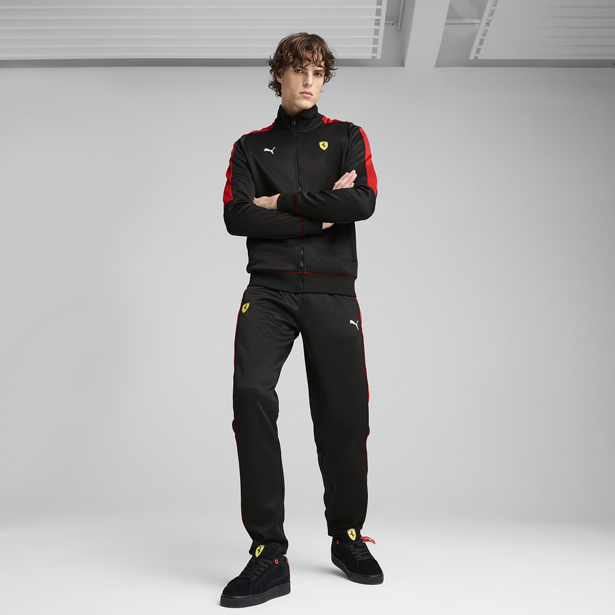 Casaco de Homem Ferrari Race MT7 Jacket Preto-5