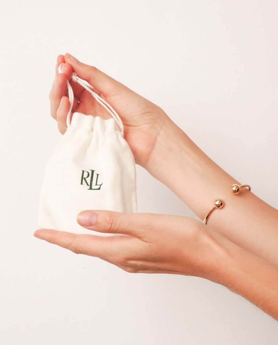 Pulsera rígida Evelyn rígida con logo - Lauren Ralph Lauren - Oro Oro-2