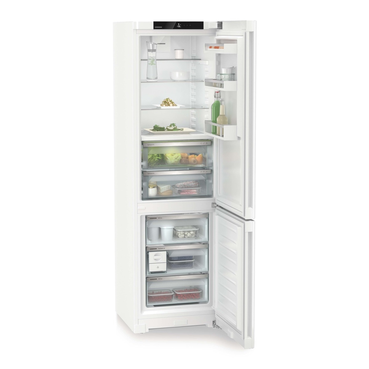 Frigorifíco Combinado Liebherr CBNa 572i com BioFresh e NoFrost e de 201,5 cm - Branco Branco-4