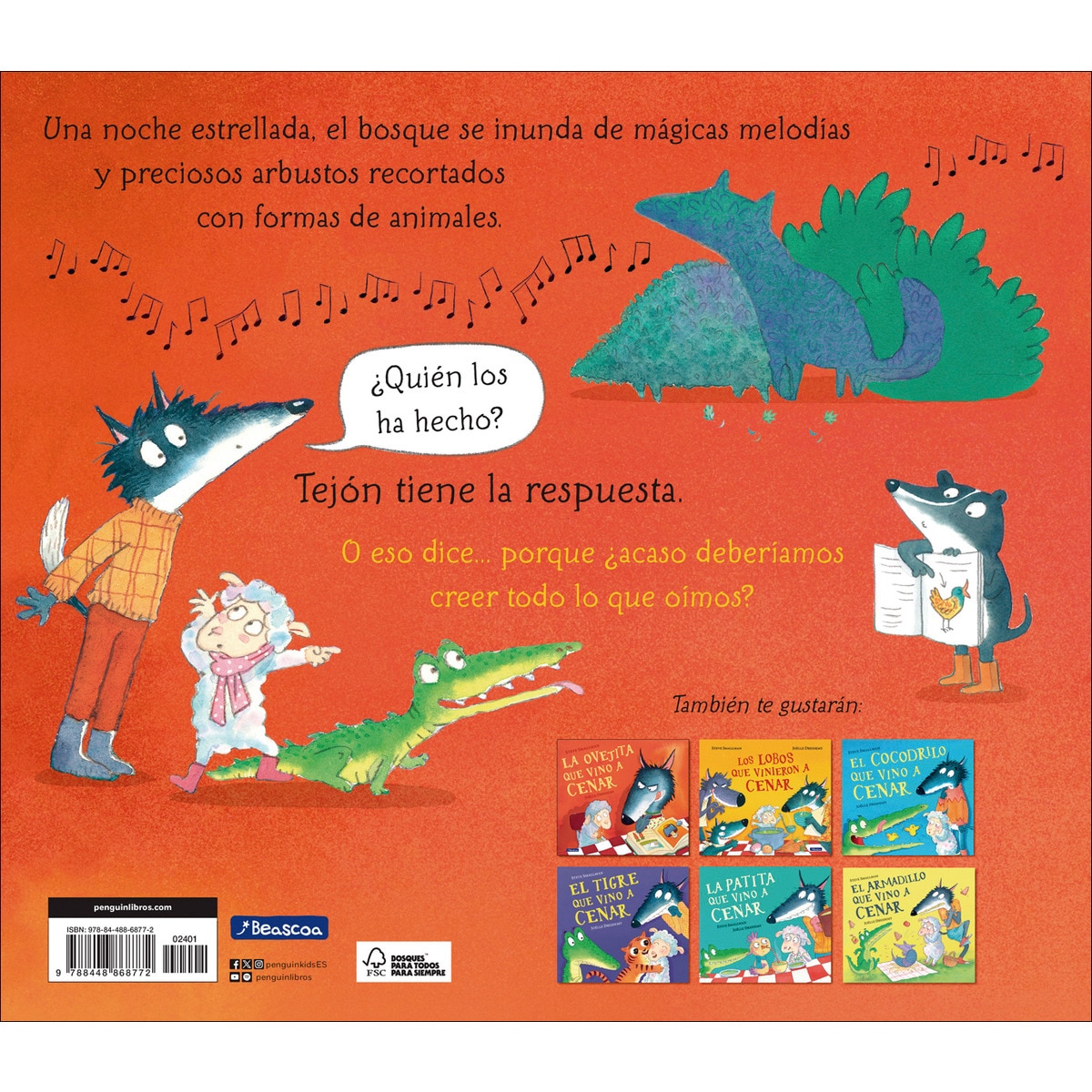 La elefanta que vino a cenar (La ovejita que vino a cenar) (Capa dura) 3
