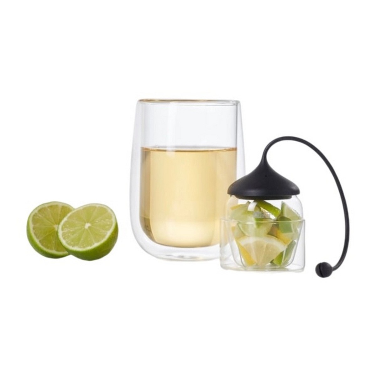 Infusor de Chá com Suporte de Cristal Fusion 3