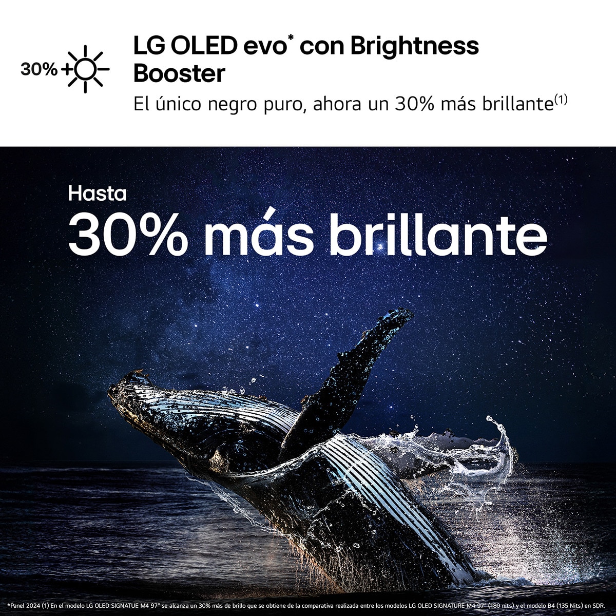 TV OLED Signature 246 cm (97") LG OLED97M49LA 4K Inalámbrico con Smart TV WebOS24 para instalar en pared con soporte incluido Negro / Plata-15