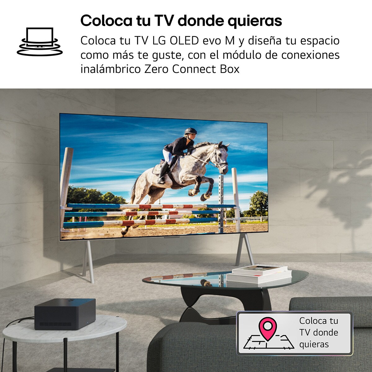 TV OLED Signature 246 cm (97") LG OLED97M49LA 4K Inalámbrico con Smart TV WebOS24 para instalar en pared con soporte incluido Negro / Plata-13