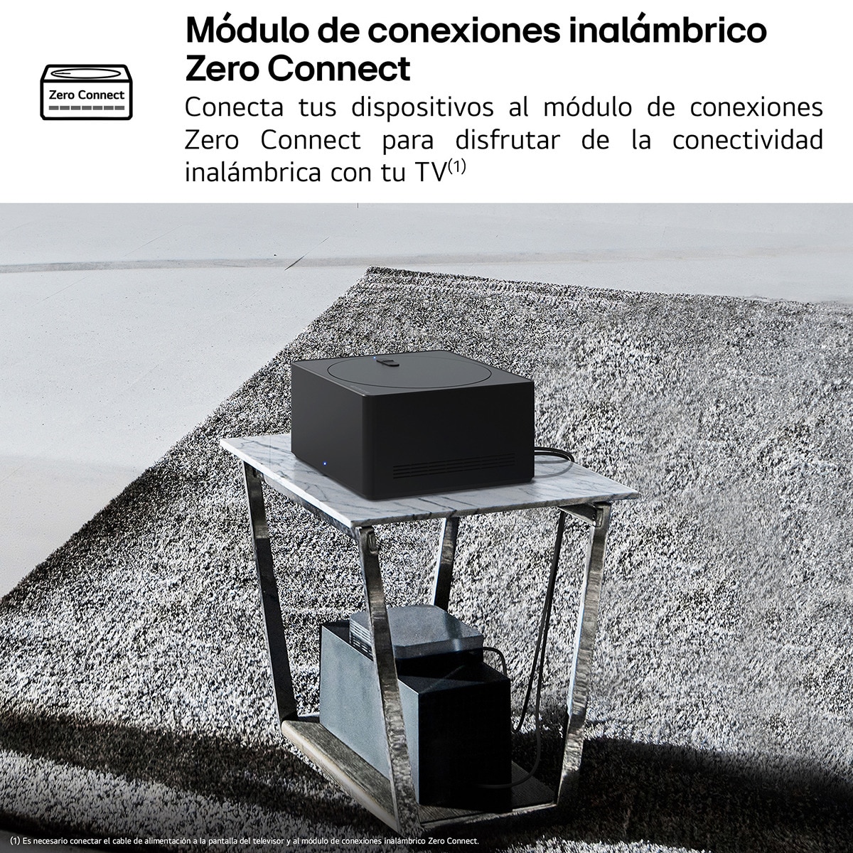 TV OLED Signature 246 cm (97") LG OLED97M49LA 4K Inalámbrico con Smart TV WebOS24 para instalar en pared con soporte incluido Negro / Plata-10
